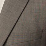 detail of fabric showing moire interference pattern