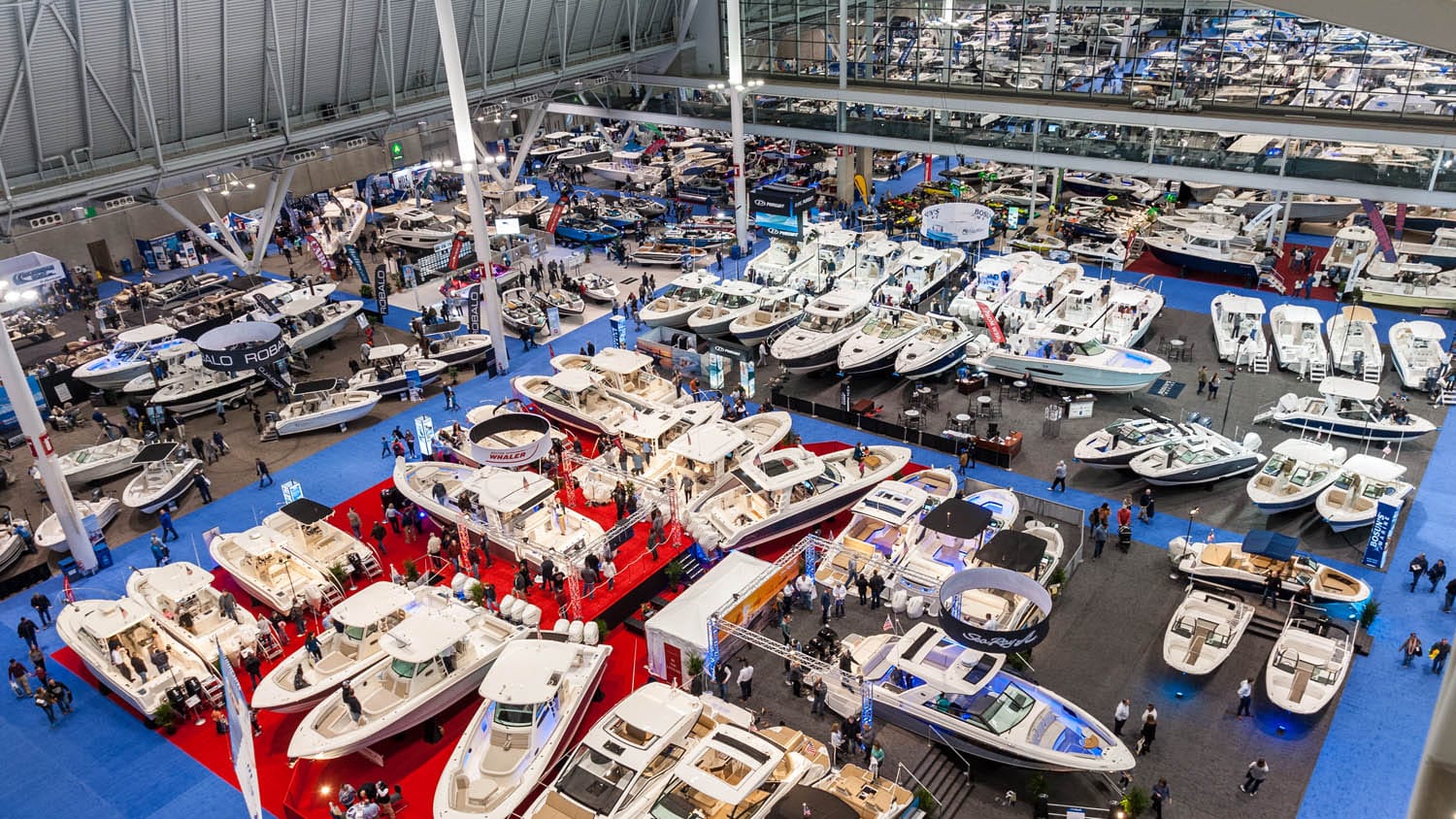 NE Boat Show overview, Boston Convention and Exhibition Center